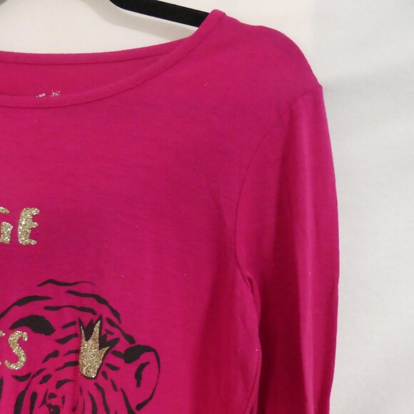 JUSTICE | 18/20 | Never Change Your Stripes Long Sleeve Graphic Tee - T-Shirt - Picture 5 of 15